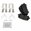 Trq Rear Ceramic Brake Pad Rotor Kit W Chemicals For Pilot Ridgeline