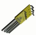 Bondhus 16738 10 Piece Stubby Ball End Tip Hex Key L-wrench Set With Briteguard Finish Long Arm 