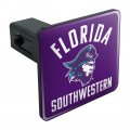 Florida Southwestern State College Buccaneers Logo Tow Trailer Hitch Cover Plug Insert 1 4 Inch 25