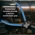 Abn Right Angle Cutting Pliers Spring Loaded Flush Cut For Automotive Or Crafting Car Push Retainer Rivet Trim Clip Wire Tool