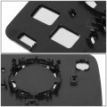 Without Heated Glass And Blind Spot Fo1324110 Factory Style Flat Side View Mirror Lens Manual Adjust Compatible With Ford