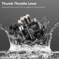 Pucky 22mm Twist Throttle Accelerator Handle Grips 50 90 110 125cc Pit Bike Dirtbike Handle Grip Cable Clamp Cnc Flameout