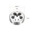 Uxcell M18 X 1 5 Metric Round Die Machine Thread Left Handing Alloy Steel Screw Thread Cutting