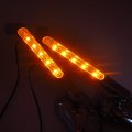 Motorcycle Raindrop Led Turn Signal Flame Fire Mirror For Kawasaki Ninja Suzuki Gsxr600 P N Mt208 Ttt004