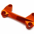 Httmt- Cnc Aluminum Handlebar Riser Mount Top Clamp Mounts For 125 200 390 Duke 2013-2019 P N Gzsp-k3-005
