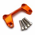 Httmt- Cnc Aluminum Handlebar Riser Mount Top Clamp Mounts For 125 200 390 Duke 2013-2019 P N Gzsp-k3-005