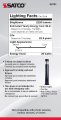 Satco S8791 Bulb Dark Antique Brass