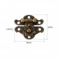 Uxcell 10 Sets Wood Case Chest Box Rectangle Clasp Closure Hasp Latches Bronze Tone 28 X 23mm