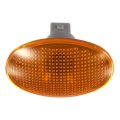 Partsam 2 Amber Red Dually Bed Fender Clearance Side Marker Lights Cover Lens With Sockets Aftermarket Replacements Compatible