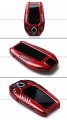 Cuztom Tuning Premium Red Carbon Fiber Case Cover Fits For 2018-2019 Bmw Touchscreen Display Key Fob Remote