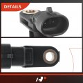 A-premium Abs Wheel Speed Sensor Compatible With Jaguar Models S-type 2008 Front And Rear Driver Passenger Side Replace