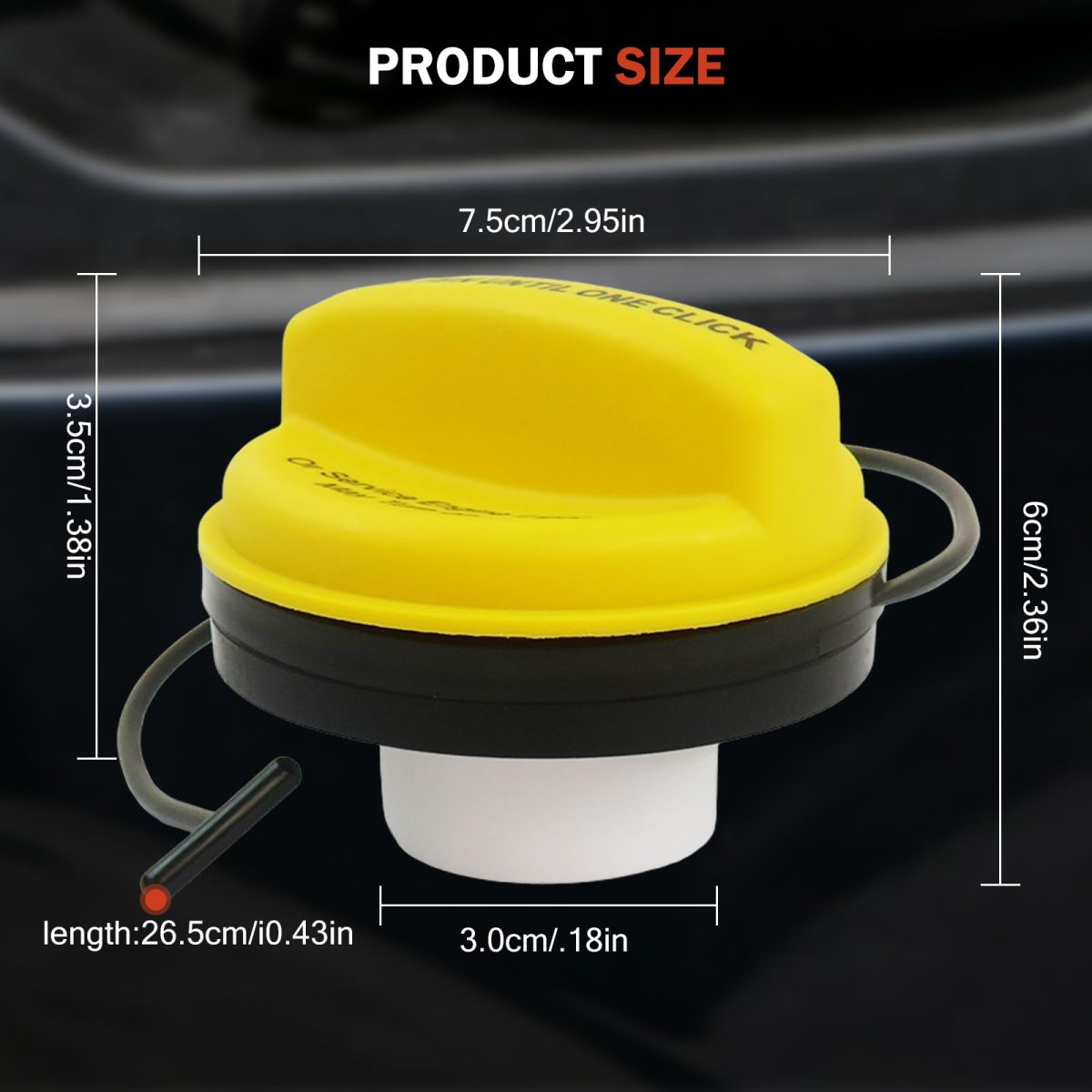 Gas Cap Fuel For 2012 2014 Yukon E85 20962524 Gt347 Chevy Silverado Tahoe Suburban Gmc Sierra Cadillac Escalade