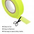 Uxcell 4rolls Neon Gaffers Cloth Tape 0 6 Inch X 16 5 Ft Glow In The Dark Fluorescent Adhesive Black Light For Party Home