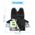 X Autohaux Trunk Latch Lock Actuator 81230-c1500 For Hyundai Sonata 2018-2019 Sedan Tailgate Door Motor Rear Lid