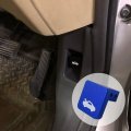 Blue Hood Latch Release Handle Cable Kit Fit For Honda Element 2003-2011