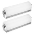 2 Pcs Slide Gate Guide Roller 6 Nylon Sliding Guider With C Post Welded Bracket Ball Bearing Side Assembly For Door 1 89 Dia 
