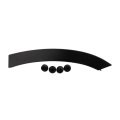 Wheel Opening Molding Rear Driver Side Section For Subaru Ascent 2019 2025 Black Textured Plastic Replaces Su1790108 91112xc13a