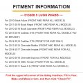 Ocpty 1pc 513288 Front Wheel Bearing And Hub Assembly Fit For 5-lug W Abs Buick Lacrosse Regal Cadillac Cts Chevrolet Equinox