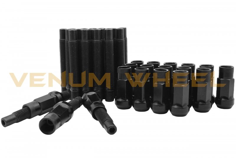 4 Pc 5x130 Mm Billet Hub Centric Spacers 10 12 Thick 90 Stud Conversion M14x1 5 Open End Black Lug Nuts For Porsche 928 Cayenne