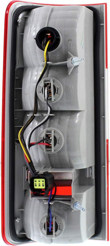 Evan-fischer Tail Light Assembly For 2010-2013 Ford Transit Connect Passenger Side
