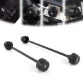 Front And Rear Axle Sliders Crash Protector For Zontes 703r 703rr 2024 2025 Aluminum Alloy Pom Fork Wheel Frame Set 