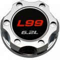 Vms Racing Chrome Oil Cap L99 6 2l In Billet Aluminum Compatible With Chevy Chevrolet Camaro 09-14 2009-2014 V8 Engines