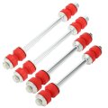 4pcs Front Rear Sway Bar Links Stabilizer Link Kit Ford Explorer 2006-2010 For Mercury Mountaineer Suspension No K7275 K80898 