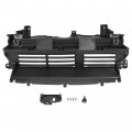Hecasa Radiator Shutter Compatible With 2020-2022 Honda Cr-v Grille Plastic Black