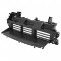 Hecasa Radiator Shutter For 2020-2022 Honda Cr-v Grille Plastic Black