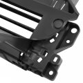 Hecasa Radiator Shutter Compatible With 2020-2022 Honda Cr-v Grille Plastic Black