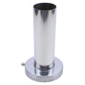 4 Inch Stainless Steel Round Exhaust Insert Muffler Tip Inner Removable Silencer For Honda Civic Accord Pilot Fit Ridgeline 