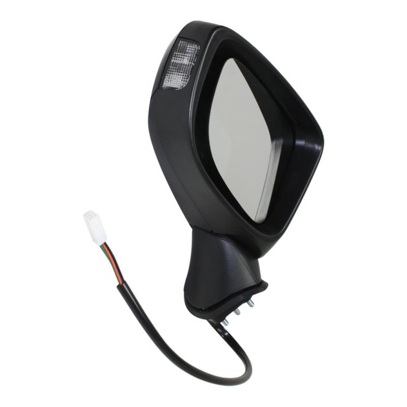 Mazda 6 2014 2015 2016 Door Mirror Driver Side Power Glass Heated With Signal Light Paintable Replacement For Ma1320178