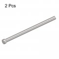 Uxcell Straight Ejector Pins 13mm 33 64 Dia 65mn Steel Round Tip Punch 200mm 8 Long For Mechanical Maintenance 2pcs