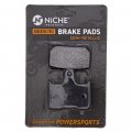 Niche Brake Pad Set For Kawasaki Ninja Zx14r Concours 14 43082-0055 43082-0122 Front Rear Semi-metallic