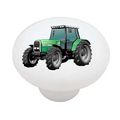 Farm Tractor Decorative High Gloss Ceramic Drawer Knob 