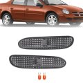 Hecasa Pair Side Marker Light For 2000-2005 Dodge Plymouth Neon Replacement Ch2550121 Ch2551121 Signal Lamp Driver Passenger 