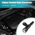 X Autohaux Engine Coolant Hose Connector For Chevrolet Suburban Gmc Yukon Xl1500 2500 3500 2000-2014 No 15055342