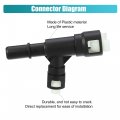 X Autohaux Engine Coolant Hose Connector For Chevrolet Suburban Gmc Yukon Xl1500 2500 3500 2000-2014 No 15055342