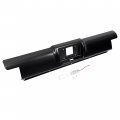 Kuafu Rear Roll Pan Compatible With 1988-1998 Chevy Chevrolet Gmc C1500 K1500 Stepside Flareside Steel Black Electrophoresis