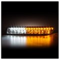 Acanii For 1999-2006 Gmc Sierra 1500 2500 Yukon Xl Black Led Bumper Parking Lights Turn Signal Lamps Set Left Right