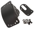 Curved Side Mount License Plate Tail Light Bracket