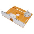 High Precision Aluminum Router Table Insert Plate With Miter Gauge For Woodworking Benches Flip