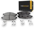 Front Ceramic Brake Pad Set For Lincoln Aviator 2003 To 2005 2 Wheel Replacement 2c5z2001aa