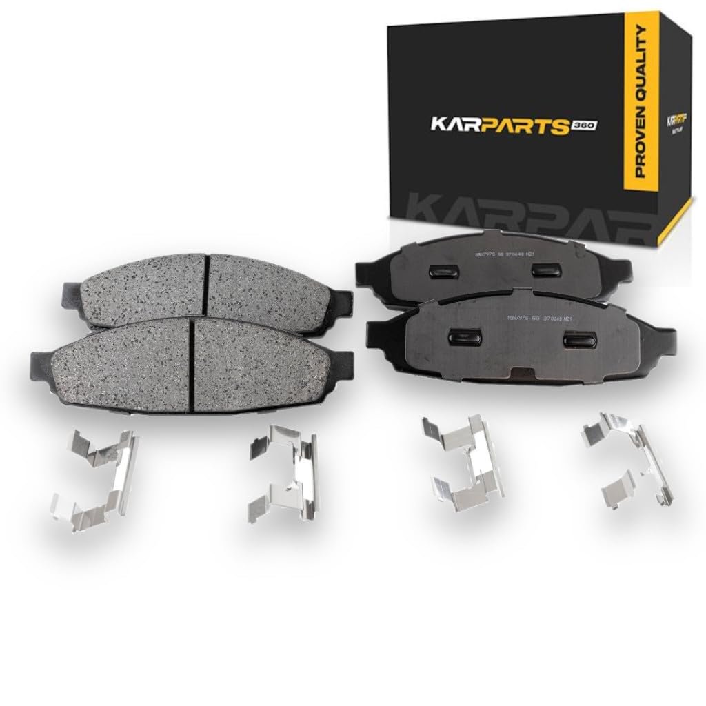 Front Ceramic Brake Pad Set For Lincoln Aviator 2003 To 2005 2 Wheel Replacement 2c5z2001aa