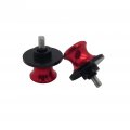 Xkh- 6mm Cnc Rear Bike Stand Swingarm Spools Compatible With Aprilia Ducati Mt-01 Fz6r Red B076gzgk7d