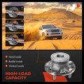 A-premium Rear Wheel Bearing And Hub Assembly With Abs Ring 5-lug Compatible Acura Tl 2004-2008 Accord 2003-2007