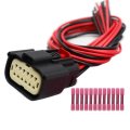 12 Pin Led Headlights Connector For Chevrolet Silverado 2022-2024 87828578 87828577 Harness Wire Pigtail 