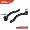 A-premium Set Of 8 Front Sway Bar Link Upper Lower Ball Joint Inner Outer Tie Rod End Compatible With Honda Accord 2008 2009