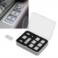Window Lift Button Sticker Fydun 12pcs Car Glass Trim Cover Auto Parts Replacement For Land Rover Range Executive 2013a 2017