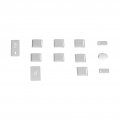 Window Lift Button Sticker Fydun 12pcs Car Glass Trim Cover Auto Parts Replacement For Land Rover Range Executive 2013a 2017